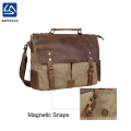 Wholesale vintage canvas men messenger bag,custom men shoulder bag